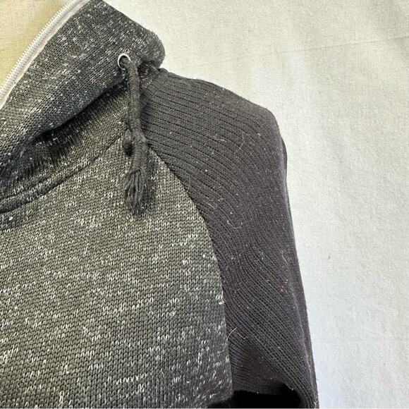 Wooly Bully Wear Colorado black fleece zip up hooded jacket size medium - Picture 16 of 16